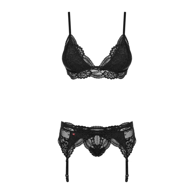Obsessive Ensemble 3 pcs - Noir