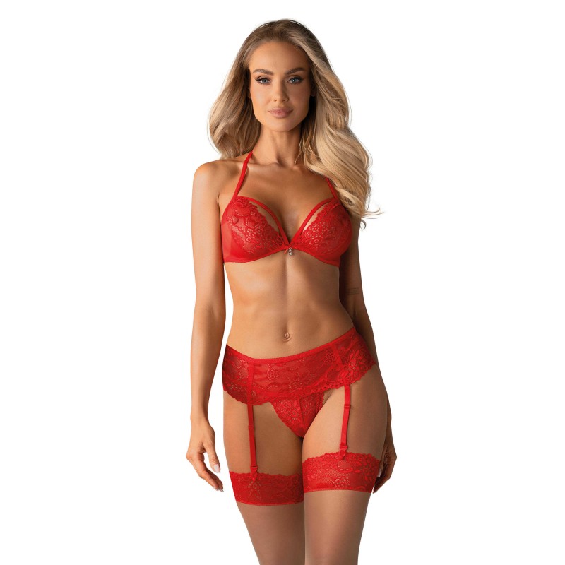 Obsessive Ensemble 3 pcs - Rouge