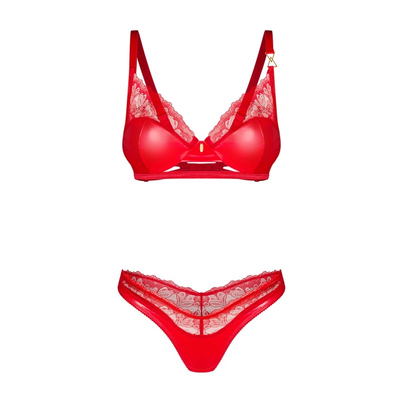 Obsessive Aliosa ensemble 2 pièces - Rouge