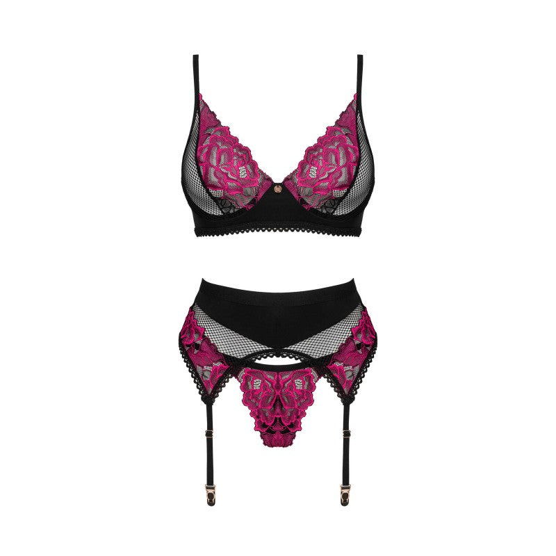 OBSESSIVE Rosenty ensemble 3 pièces - Noir