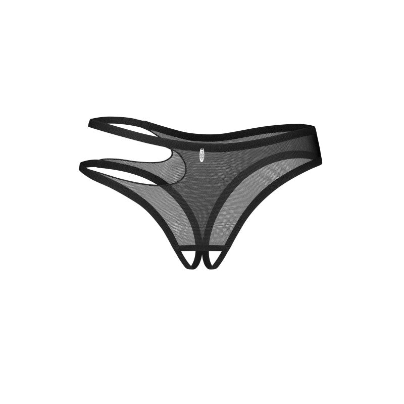 OBSESSIVE Saturis string ouvert noir